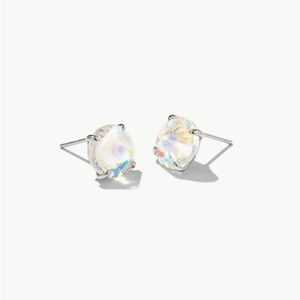 Kendra Scott Jolie Stud earrings in Dichroic Glass NWT.